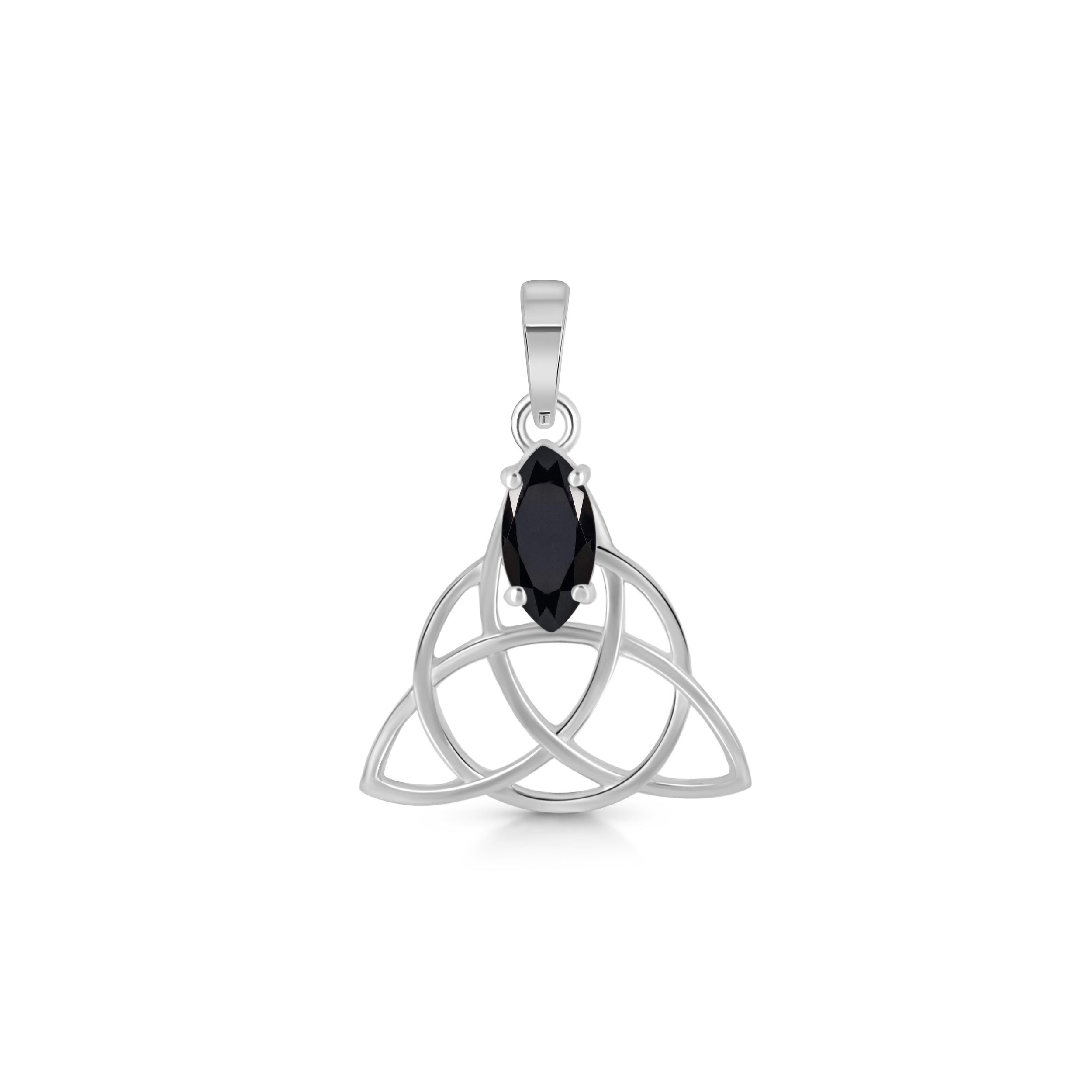 Black Tourmaline Pendant-(BLS-SN-161.)